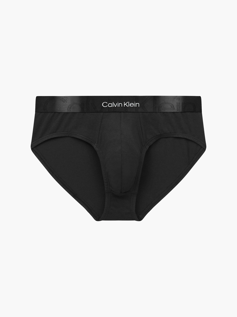 PACK CALZONCILLO ALGODÓN HOMBRE CALVIN KLEIN NEGRO NB3298-001 - 1