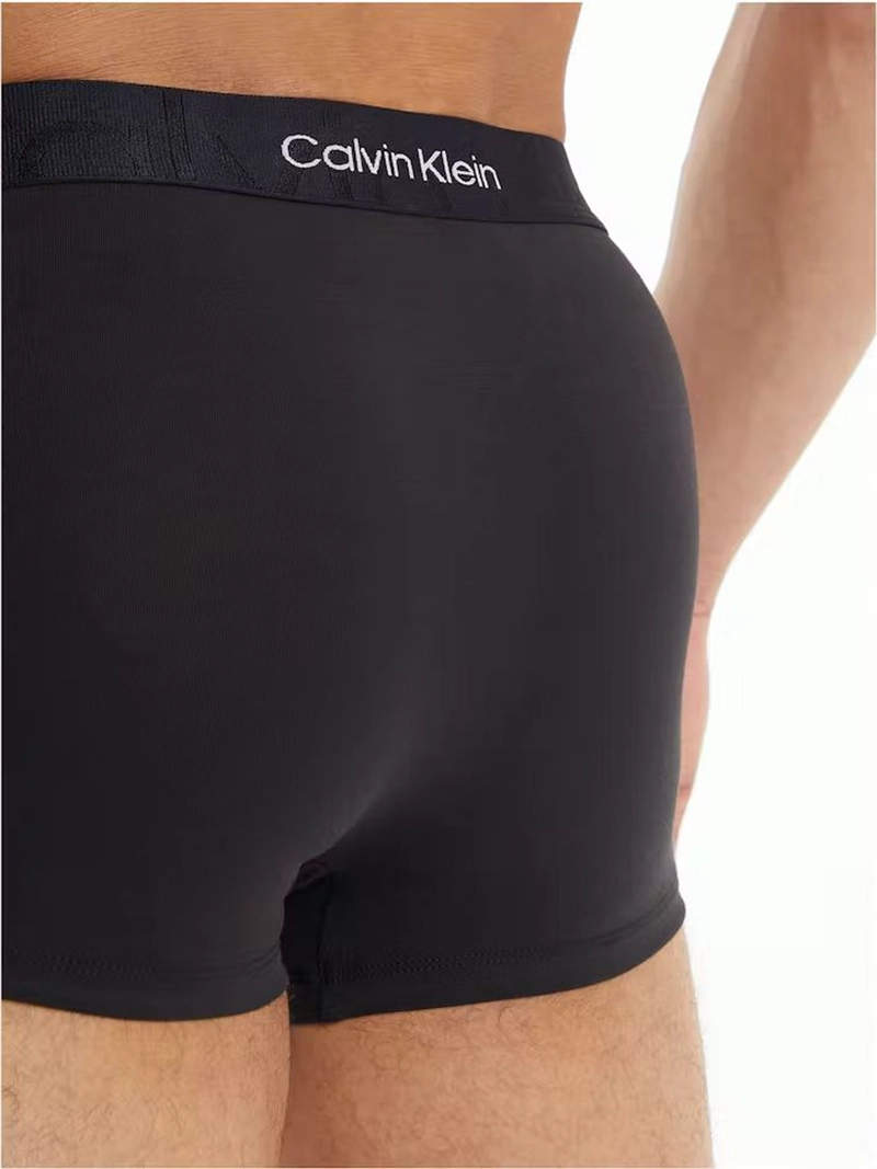 PACK CALZONCILLO ALGODÓN HOMBRE CALVIN KLEIN NEGRO NB3299-001 - 4