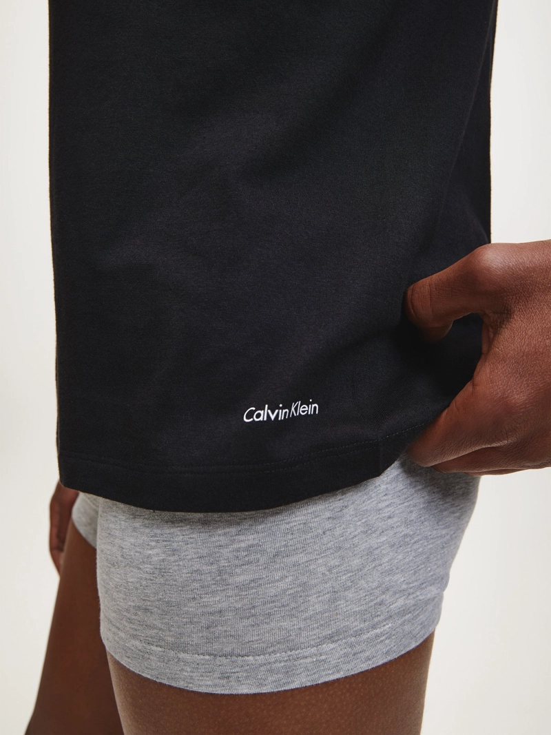 CAMISETA INTERIOR ALGODÓN HOMBRE CALVIN KLEIN NEGRO NB4012-001 - 4