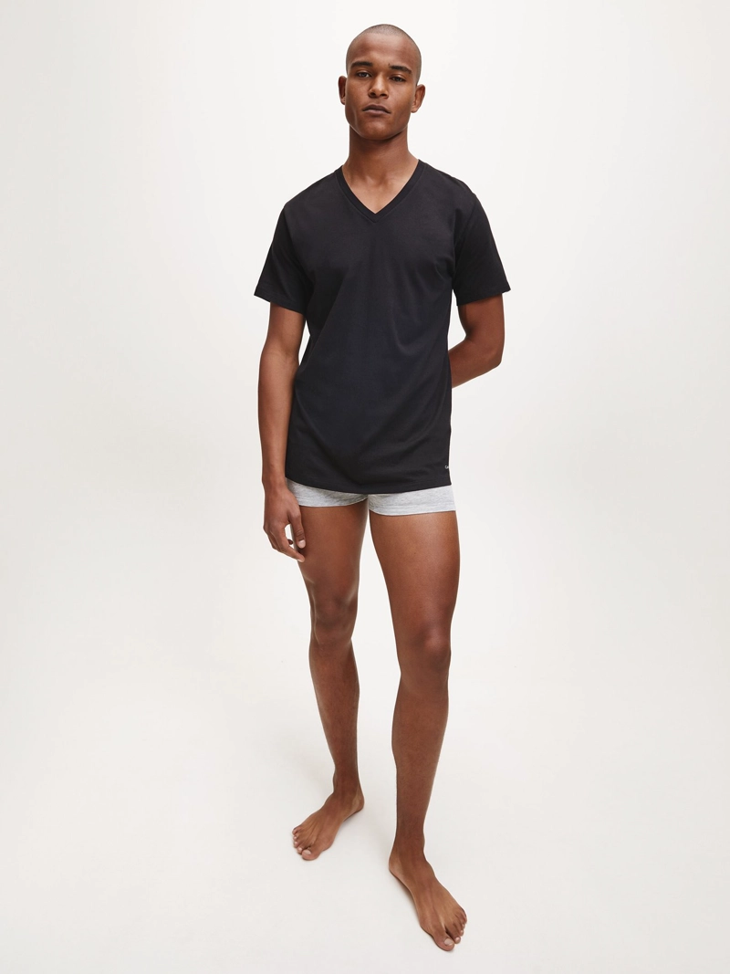 CAMISETA INTERIOR ALGODÓN HOMBRE CALVIN KLEIN NEGRO NB4012-001 - 5