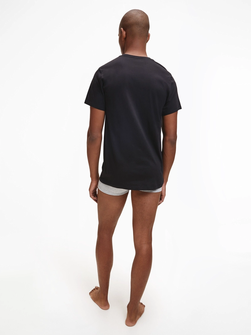 CAMISETA INTERIOR ALGODÓN HOMBRE CALVIN KLEIN NEGRO NB4011-001 - 3