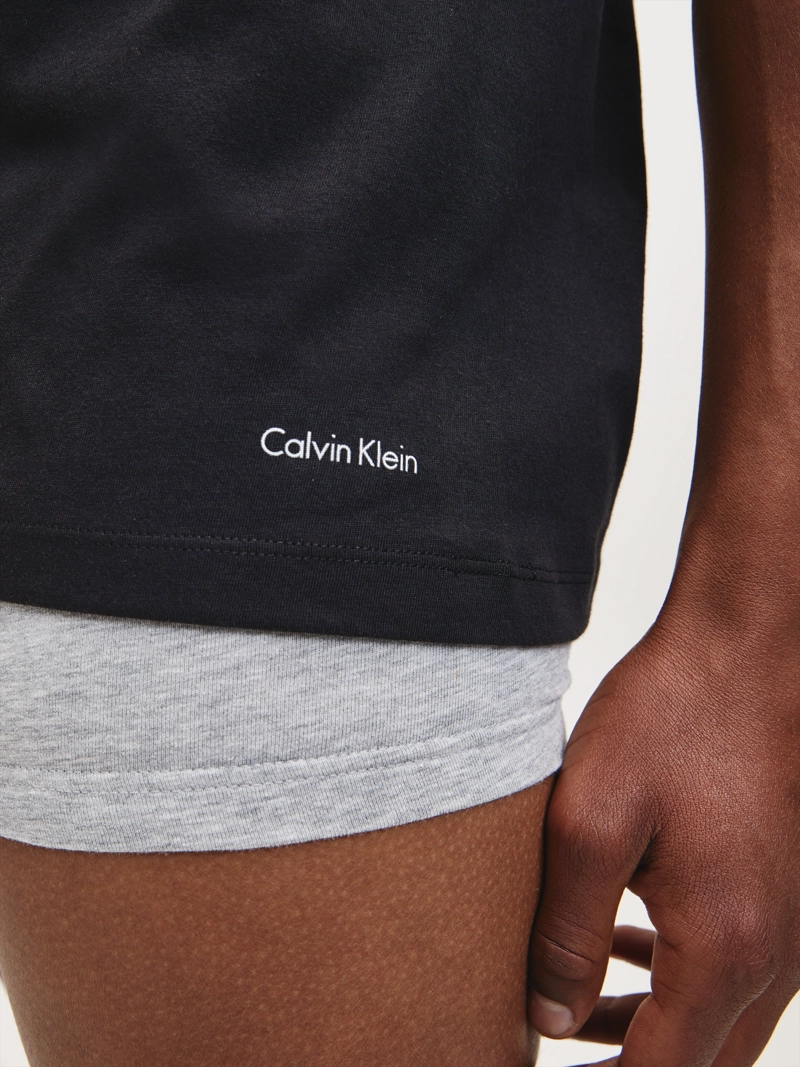 CAMISETA INTERIOR ALGODÓN HOMBRE CALVIN KLEIN NEGRO NB4011-001 - 4