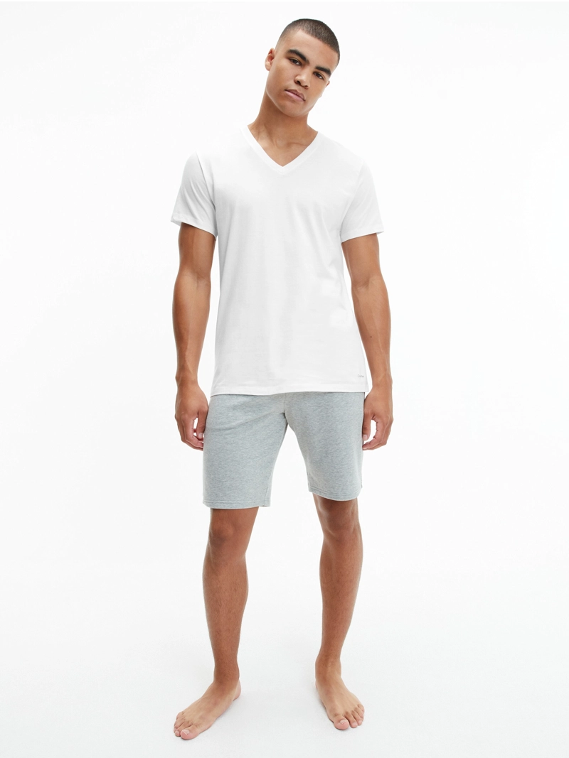 CAMISETA INTERIOR ALGODÓN HOMBRE CALVIN KLEIN BLANCO NB4012-100 - 2