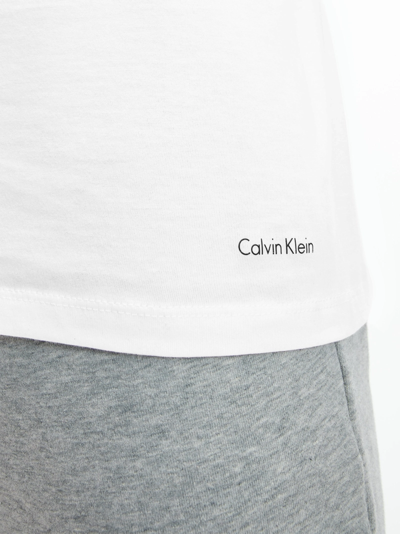 CAMISETA INTERIOR ALGODÓN HOMBRE CALVIN KLEIN BLANCO NB4012-100 - 5