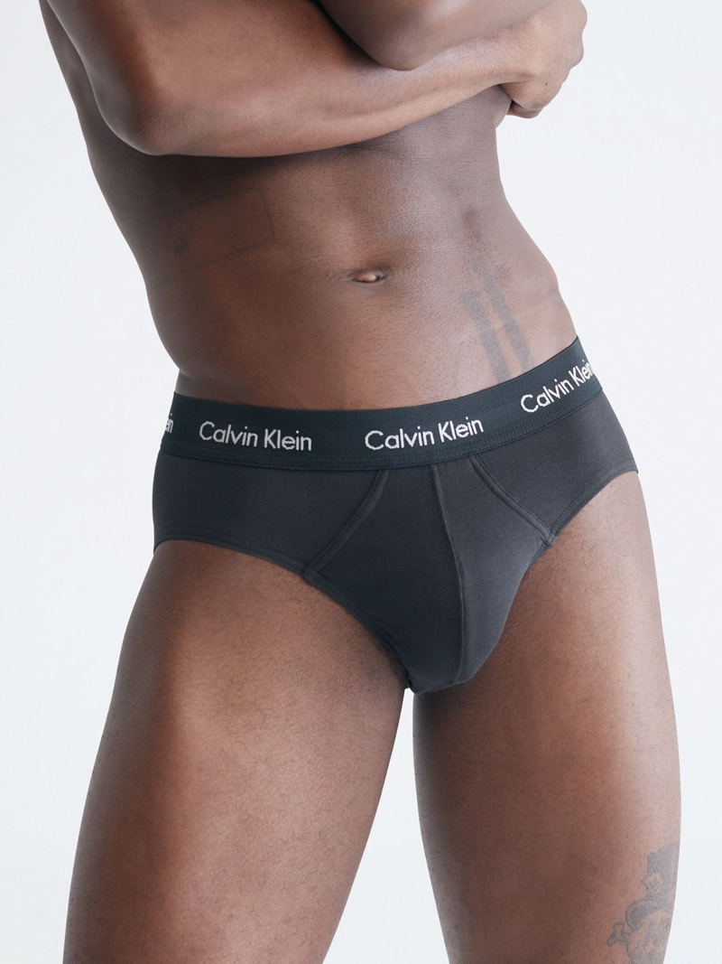 PACK CALZONCILLO ALGODÓN HOMBRE CALVIN KLEIN NEGRO NB2613-001 - 2