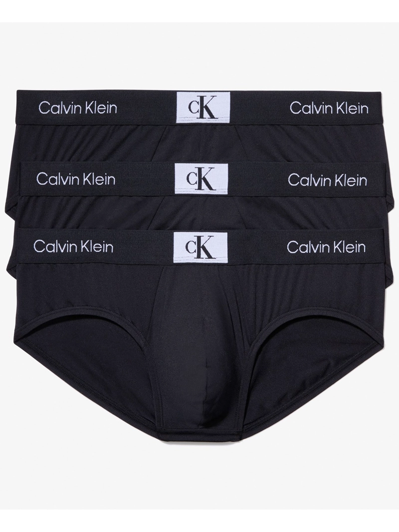 PACK CALZONCILLO ALGODÓN HOMBRE CALVIN KLEIN NEGRO NB3531-001 - 1