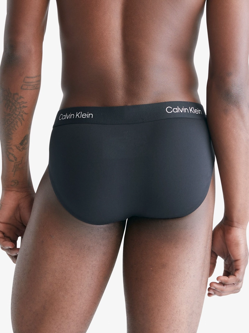 PACK CALZONCILLO ALGODÓN HOMBRE CALVIN KLEIN NEGRO NB3531-001 - 3