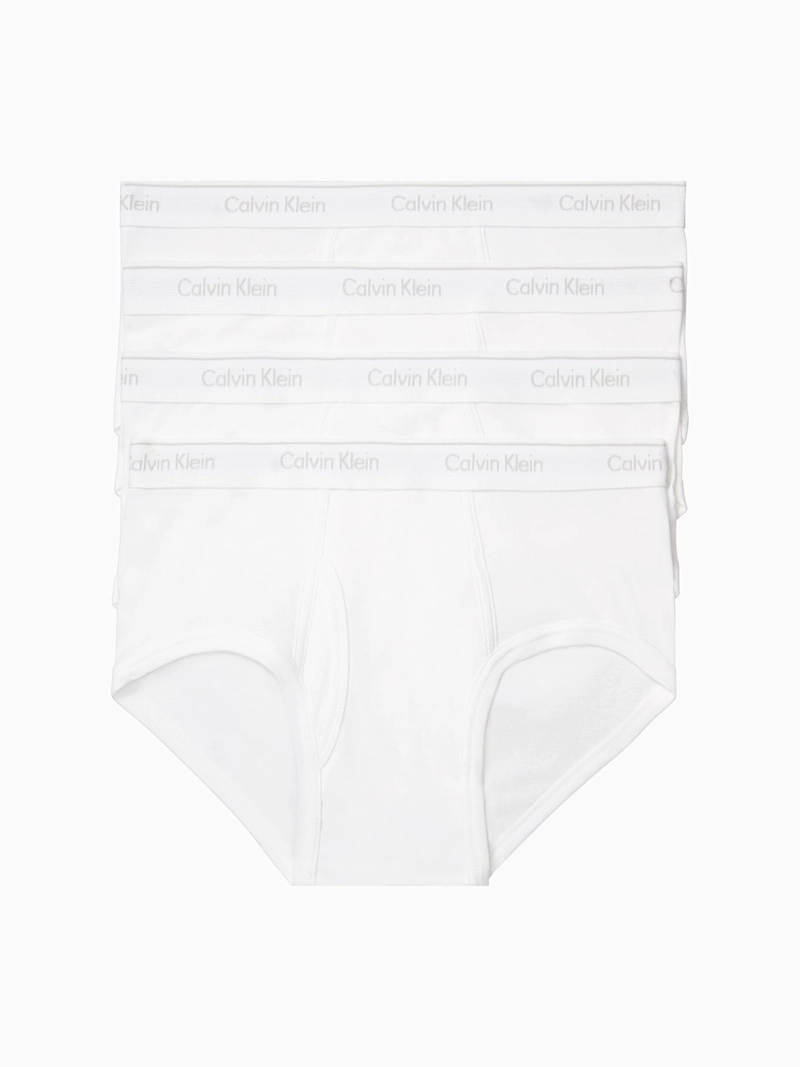 PACK CALZONCILLO ALGODÓN HOMBRE CALVIN KLEIN BLANCO NB4000-100 - 1