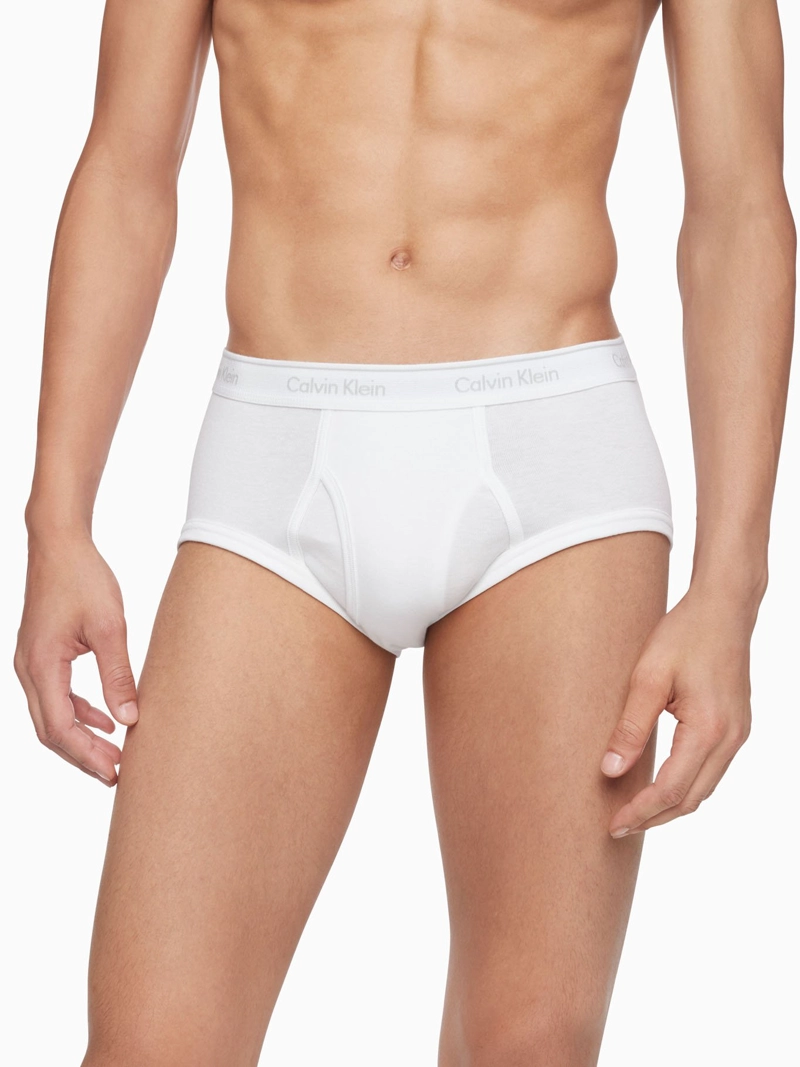 PACK CALZONCILLO ALGODÓN HOMBRE CALVIN KLEIN BLANCO NB4000-100 - 4