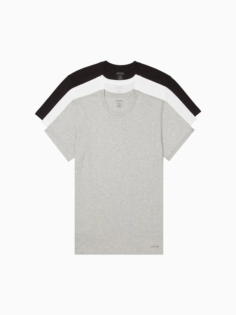 CAMISETA INTERIOR ALGODÓN HOMBRE CALVIN KLEIN GRIS NB4011-900 - 1