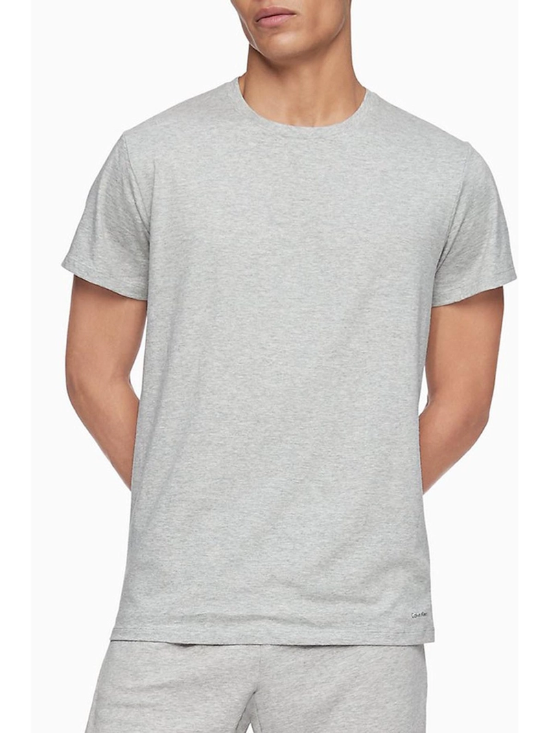 CAMISETA INTERIOR ALGODÓN HOMBRE CALVIN KLEIN GRIS NB4011-900 - 2