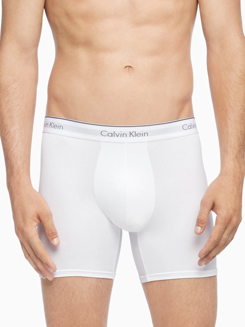 PACK CALZONCILLO ALGODÓN HOMBRE CALVIN KLEIN BLANCO NB1290-100 - 2