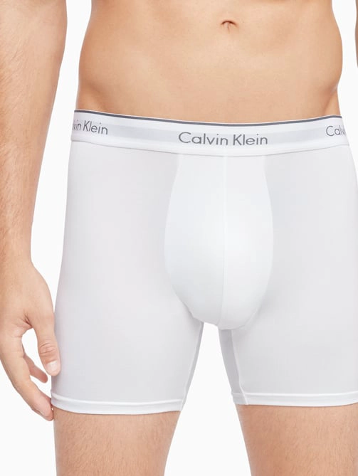 PACK CALZONCILLO ALGODÓN HOMBRE CALVIN KLEIN BLANCO NB1290-100 - 4