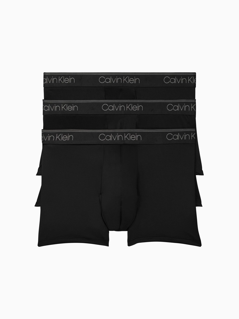 PACK CALZONCILLO ALGODÓN HOMBRE CALVIN KLEIN NEGRO NB2569-001 - 1