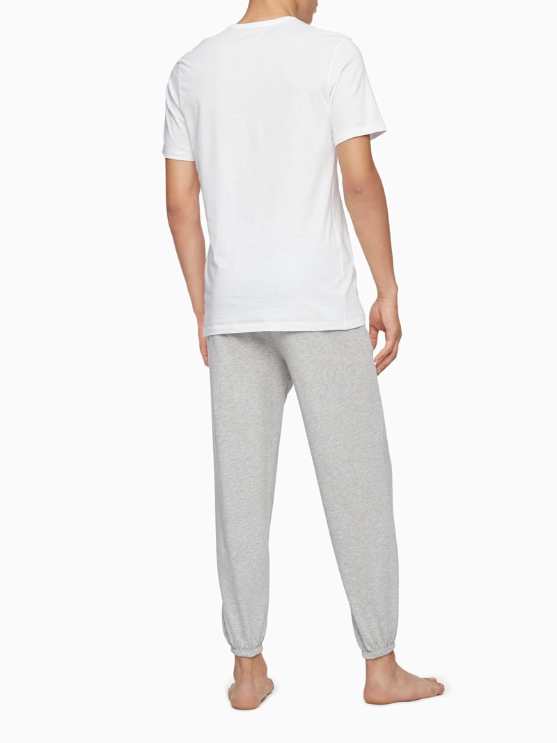 CAMISETA INTERIOR ALGODÓN HOMBRE CALVIN KLEIN BLANCO NB4014-100 - 3