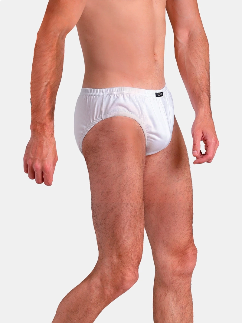 PACK X7 CALZONCILLO BIKINI CLÁSICO ALGODÓN HOMBRE CLOVER - 1