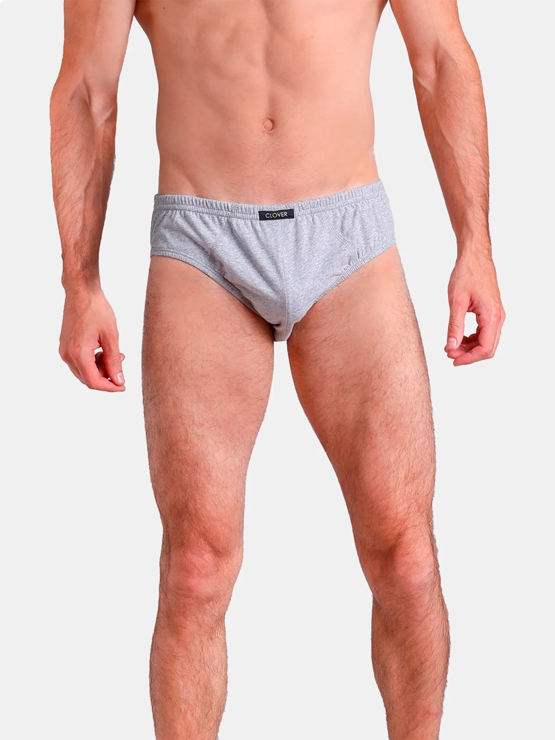 PACK X7 CALZONCILLO BIKINI CLÁSICO ALGODÓN HOMBRE CLOVER - 1
