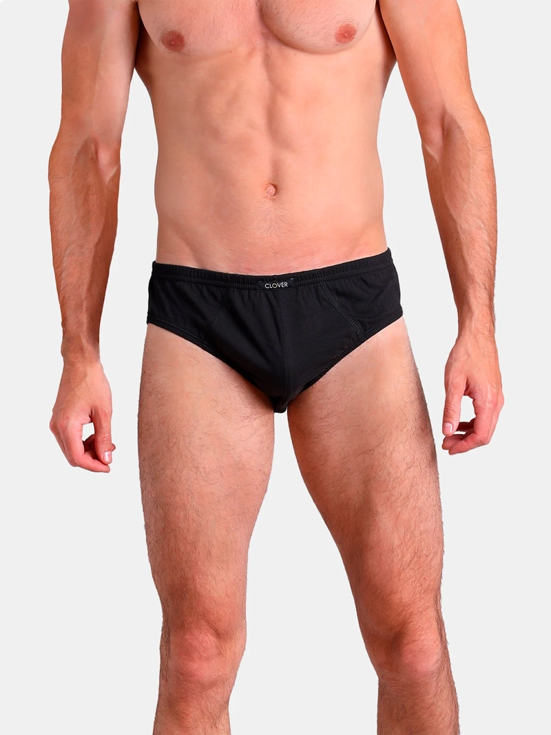PACK X7 CALZONCILLO BIKINI CLÁSICO ALGODÓN HOMBRE CLOVER - 1