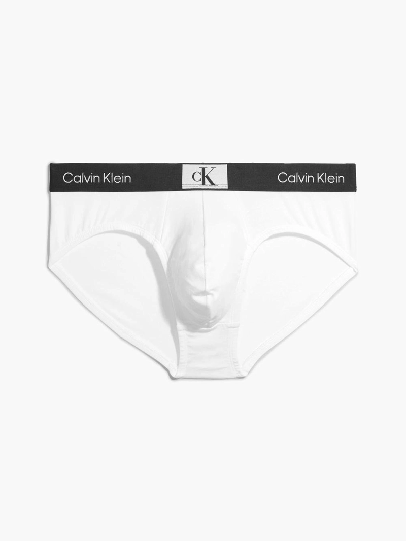 CALZONCILLO ALGODÓN HOMBRE CALVIN KLEIN BLANCO HIP BRIEF NB3402110 - 5