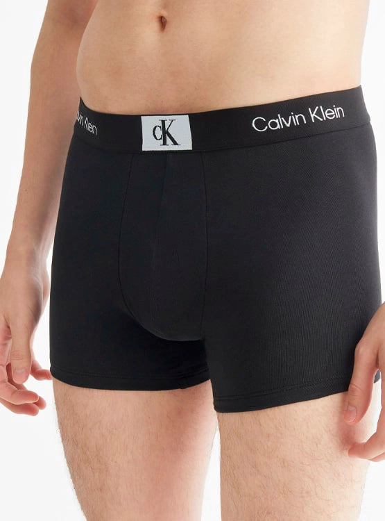 BÓXER ALGODÓN HOMBRE CALVIN KLEIN NEGRO TRUNK NB3403006 - 4