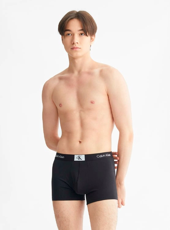 BÓXER ALGODÓN HOMBRE CALVIN KLEIN NEGRO TRUNK NB3403006 - 2