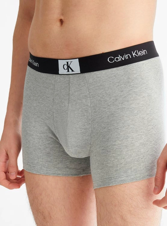 BÓXER ALGODÓN HOMBRE CALVIN KLEIN GRIS TRUNK NB3403050 - 4