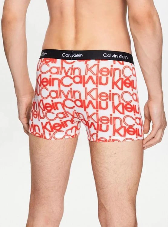 BÓXER ALGODÓN HOMBRE CALVIN KLEIN AZUL TRUNK NB3403640 - 3