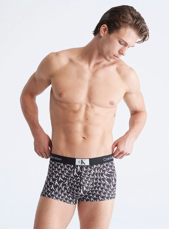 BÓXER MICROFIBRA HOMBRE CALVIN KLEIN LOW RISE TRUNK NB3406007 - 1