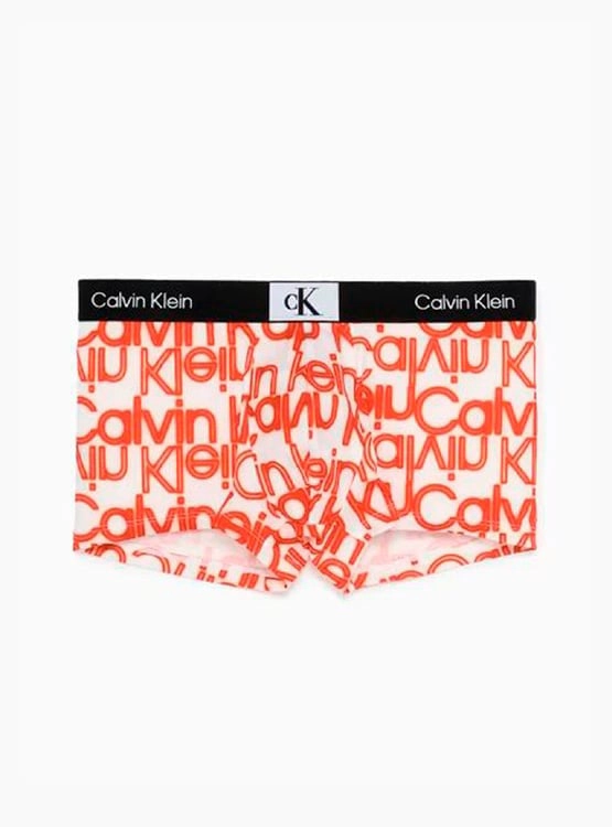 BÓXER MICROFIBRA HOMBRE CALVIN KLEIN AZUL LOW RISE TRUNK NB3406600 - 1