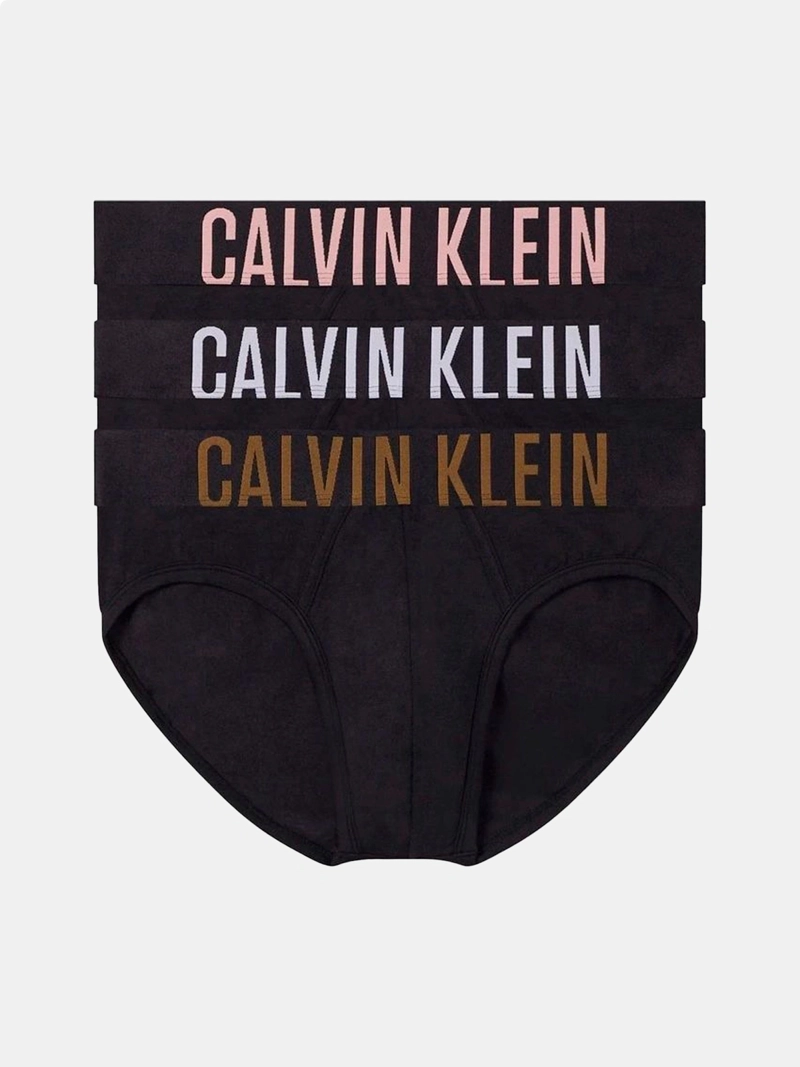 PACK 3 BÓXER ALGODÓN HOMBRE CALVIN KLEIN NEGRO INTENSE POWER COTTON HIP BRIEF NB2595931 - 1
