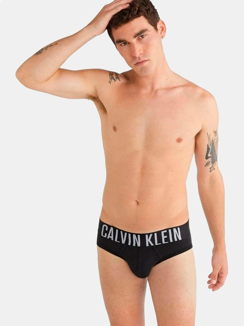 PACK 3 BÓXER ALGODÓN HOMBRE CALVIN KLEIN NEGRO INTENSE POWER COTTON HIP BRIEF NB2595931 - 3