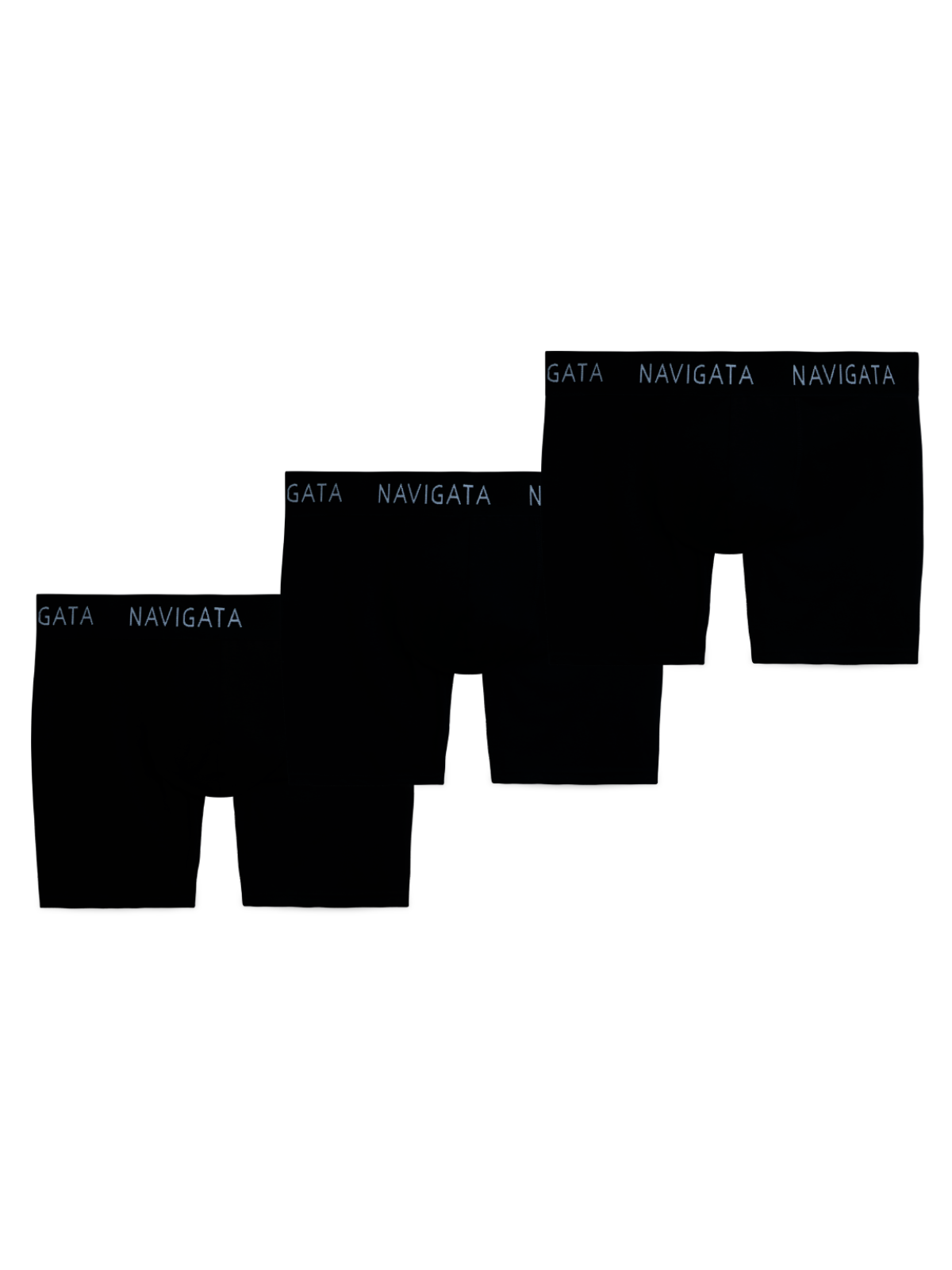 PACK 3 BOXERS HOMBRE NAVIGATA NEGRO - 1