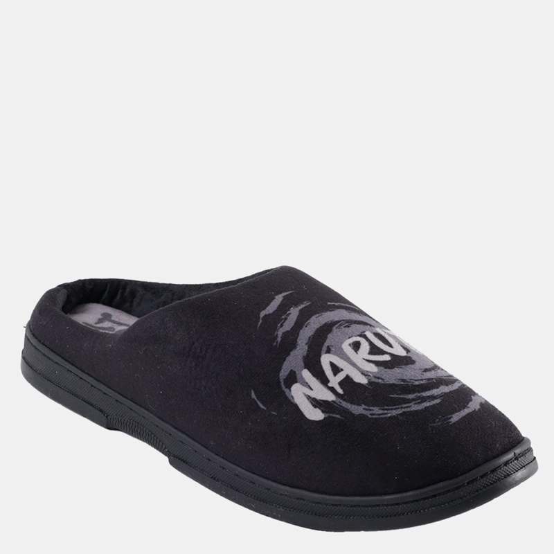 PANTUFLAS HOMBRE INDEX NEGRO NARUTO - 1