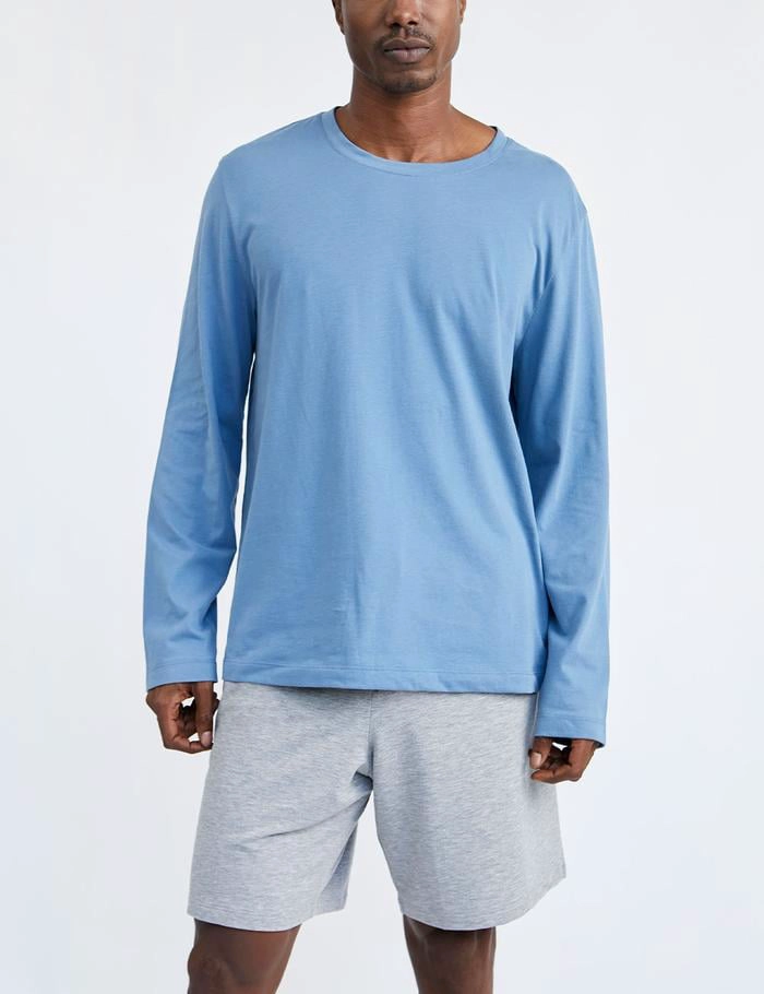 PIJAMA ALGODÓN HOMBRE IN BLOOM CREW NECK T-SHIRT - 1
