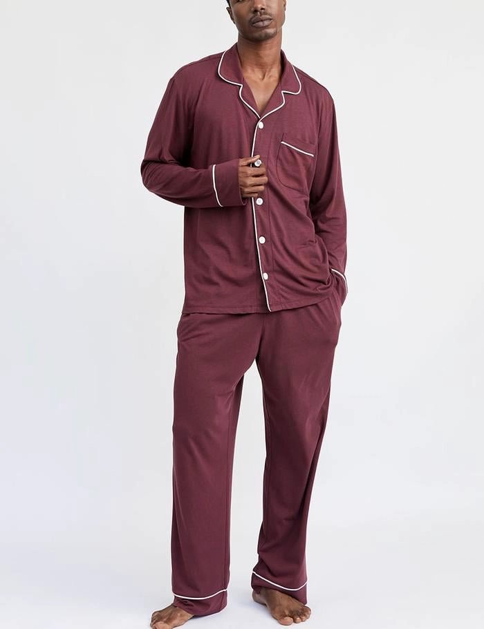PIJAMA LARGO HOMBRE IN BLOOM PJ CAMISERO - 1