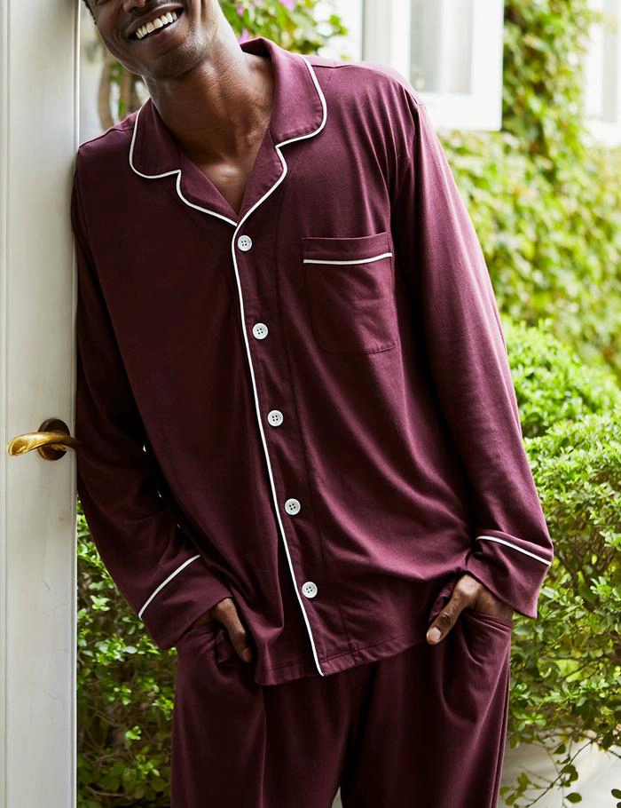 PIJAMA LARGO HOMBRE IN BLOOM PJ CAMISERO - 2