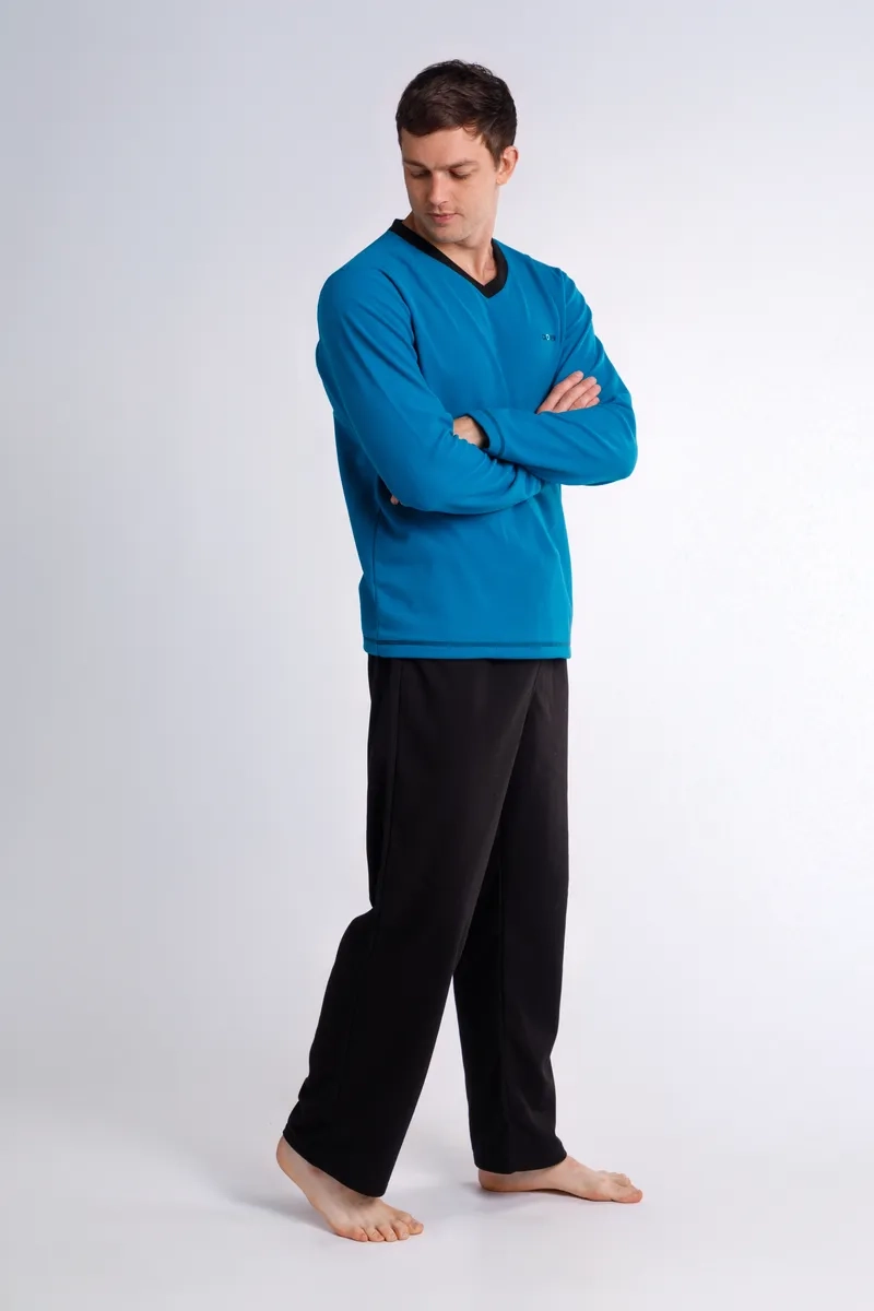 PIJAMA LARGA HOMBRE CLOVER MINNESOTA - 1