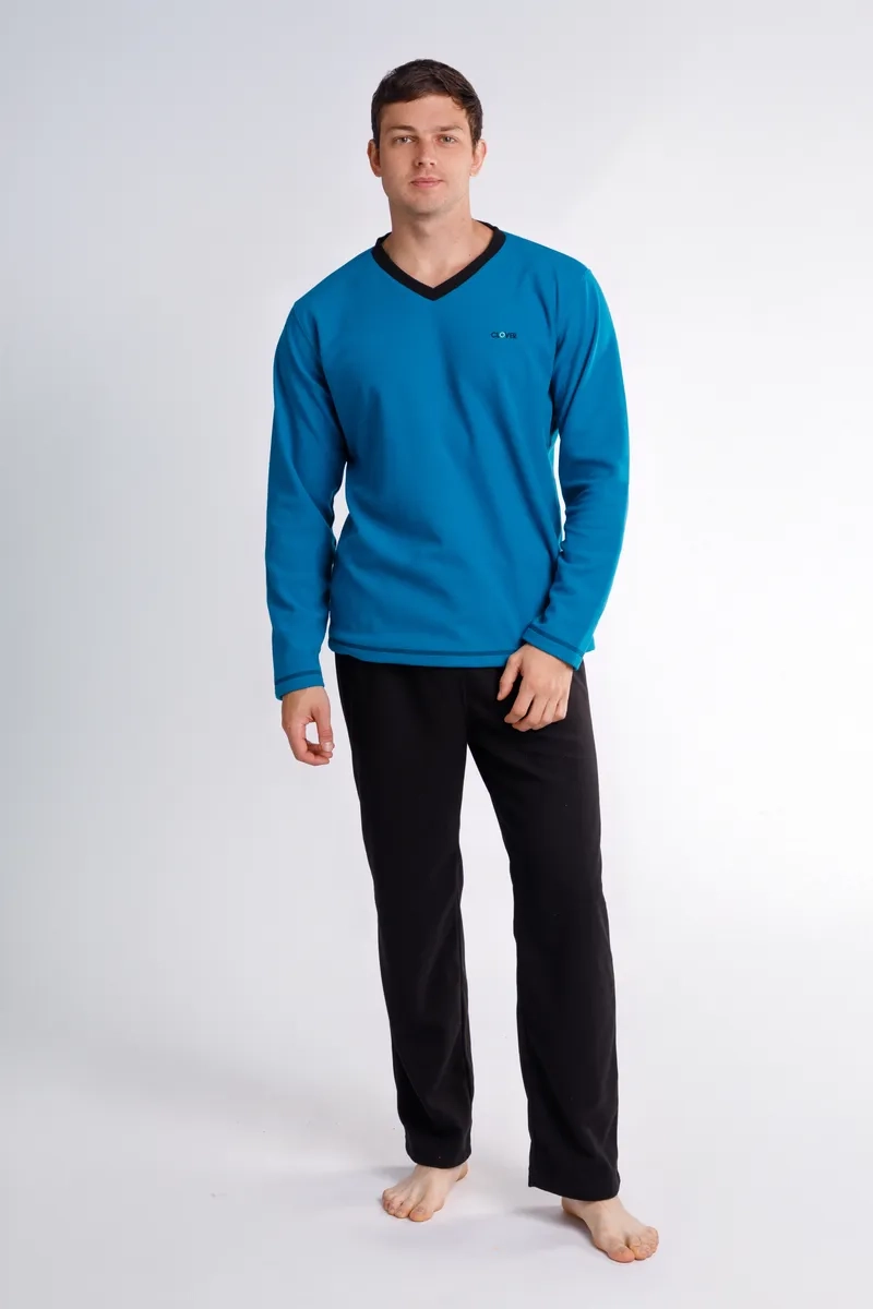 PIJAMA LARGA HOMBRE CLOVER MINNESOTA - 2
