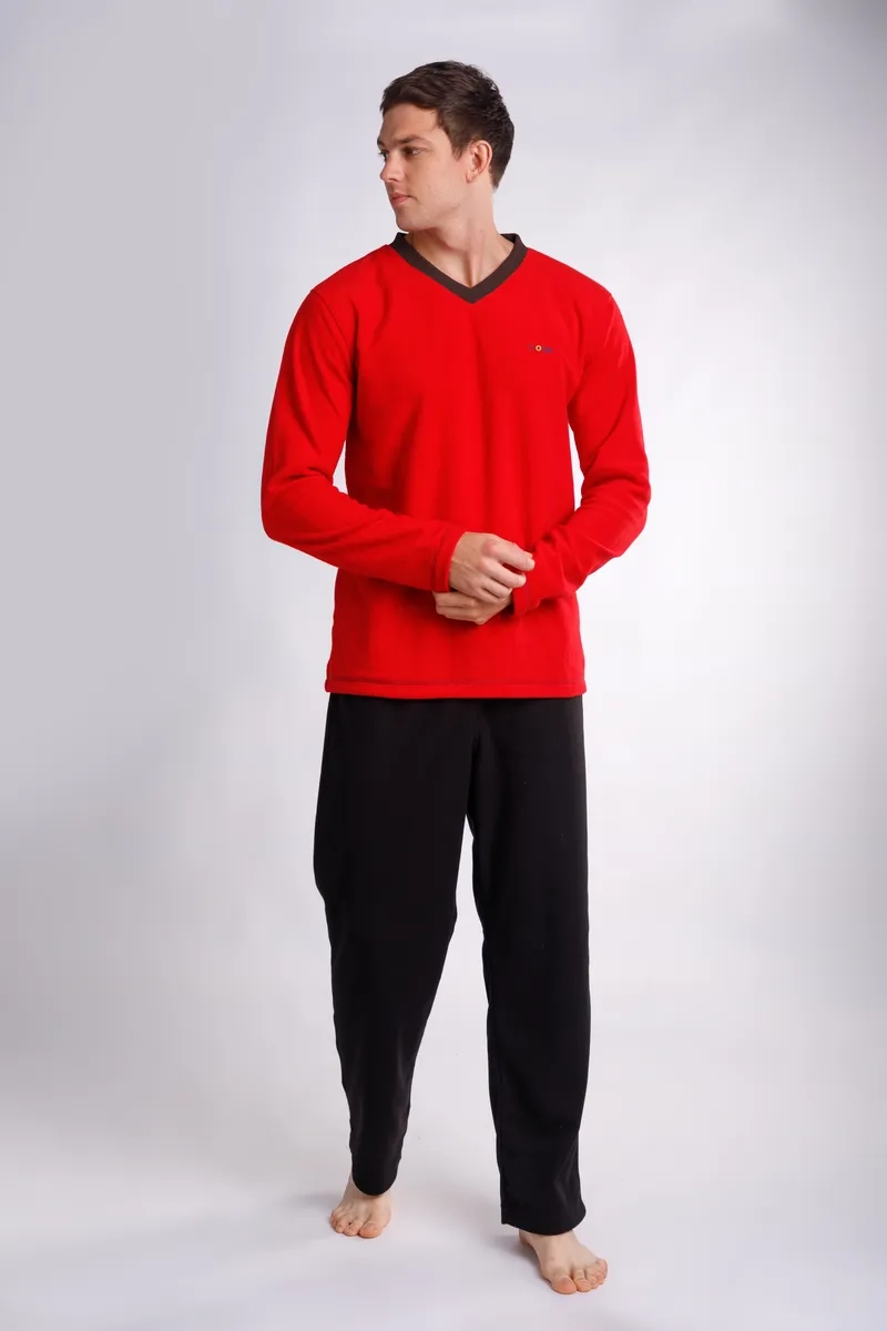 PIJAMA LARGA HOMBRE CLOVER MINNESOTA - 1