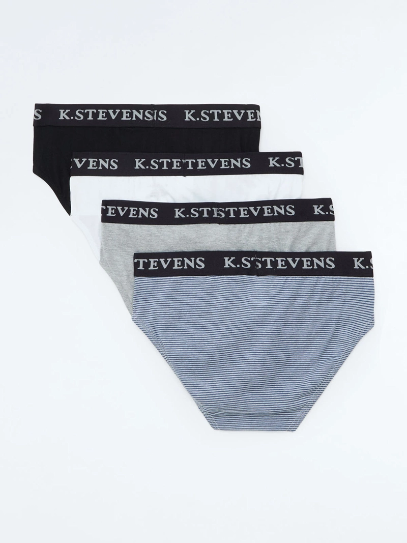 PACK X4 SLIP HOMBRE KENNETH STEVENS - 2