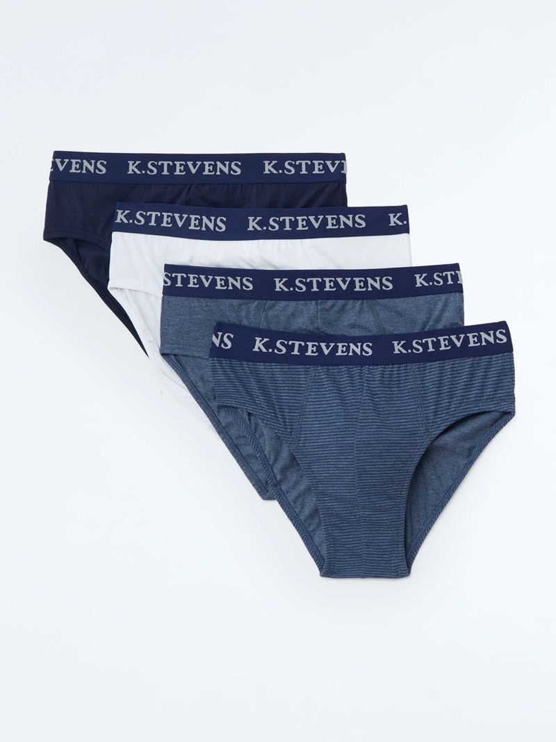 PACK X4 SLIP HOMBRE KENNETH STEVENS - 1