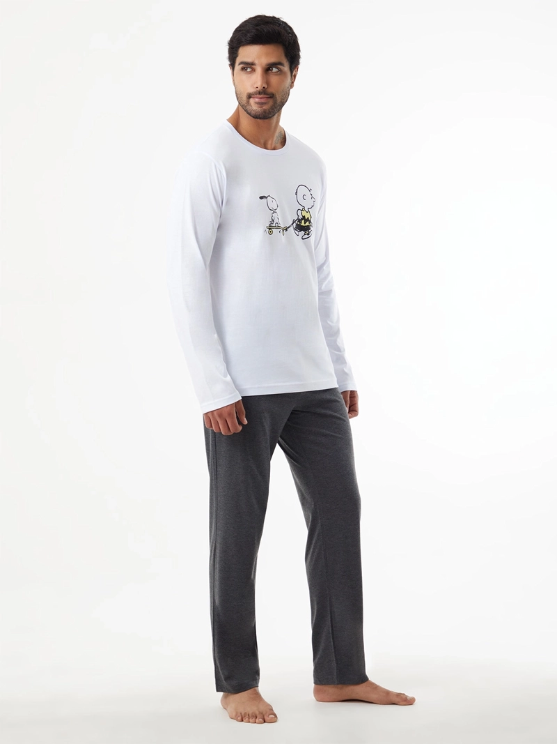 PIJAMA HOMBRE INDEX SKATE SNOOPY - 3