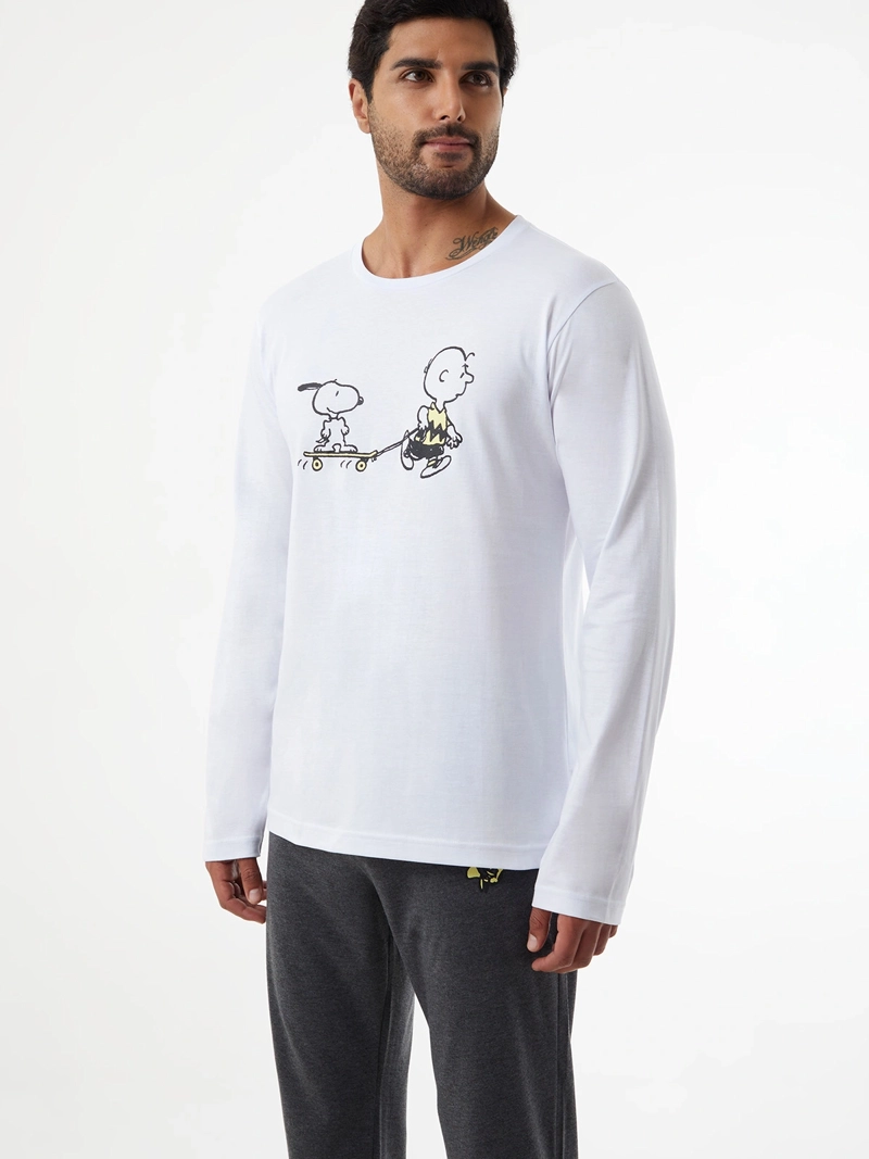 PIJAMA HOMBRE INDEX SKATE SNOOPY - 4