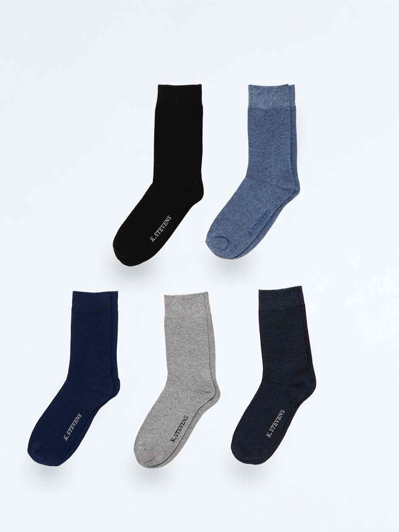 PACKX5 CALCETINES HOMBRE KENNETH STEVENS SOCKS - 1