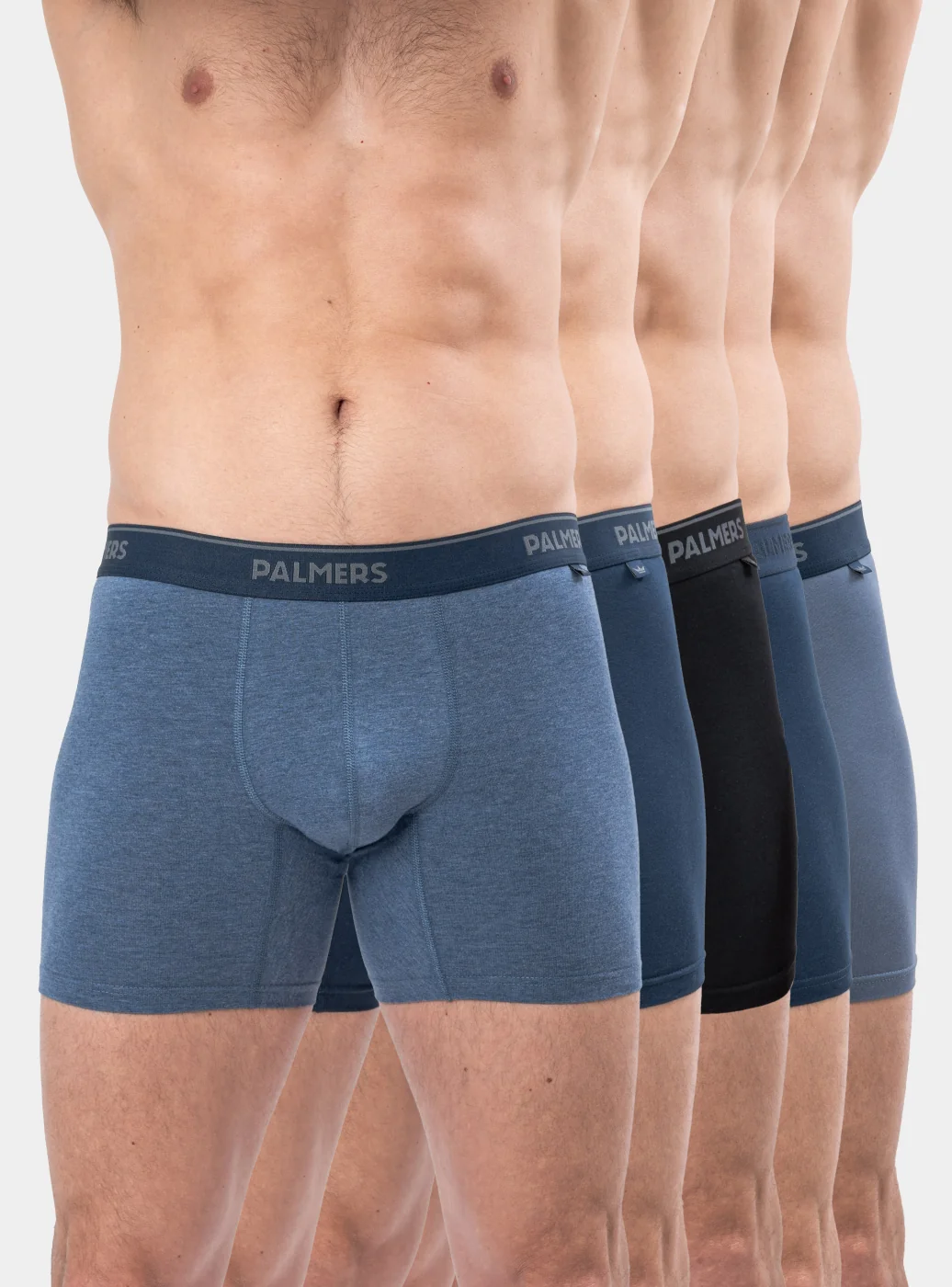 PACK X5 BÓXER HOMBRE PALMERS ALGODÓN - 1