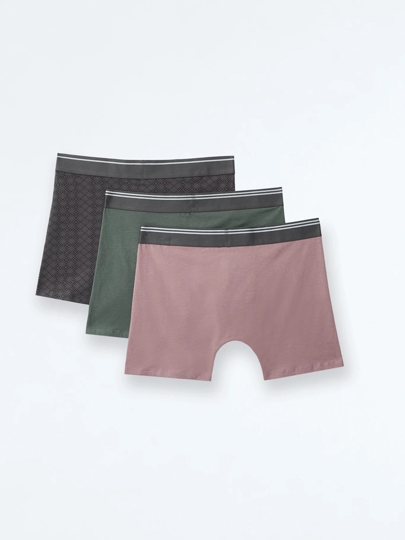 PACK X3 BÓXER HOMBRE BARBADOS ROMBOS - 2