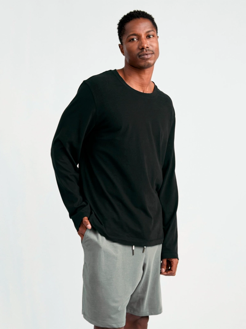 CAMISETA MANGA LARGA HOMBRE IN BLOOM CREW NECK - 2