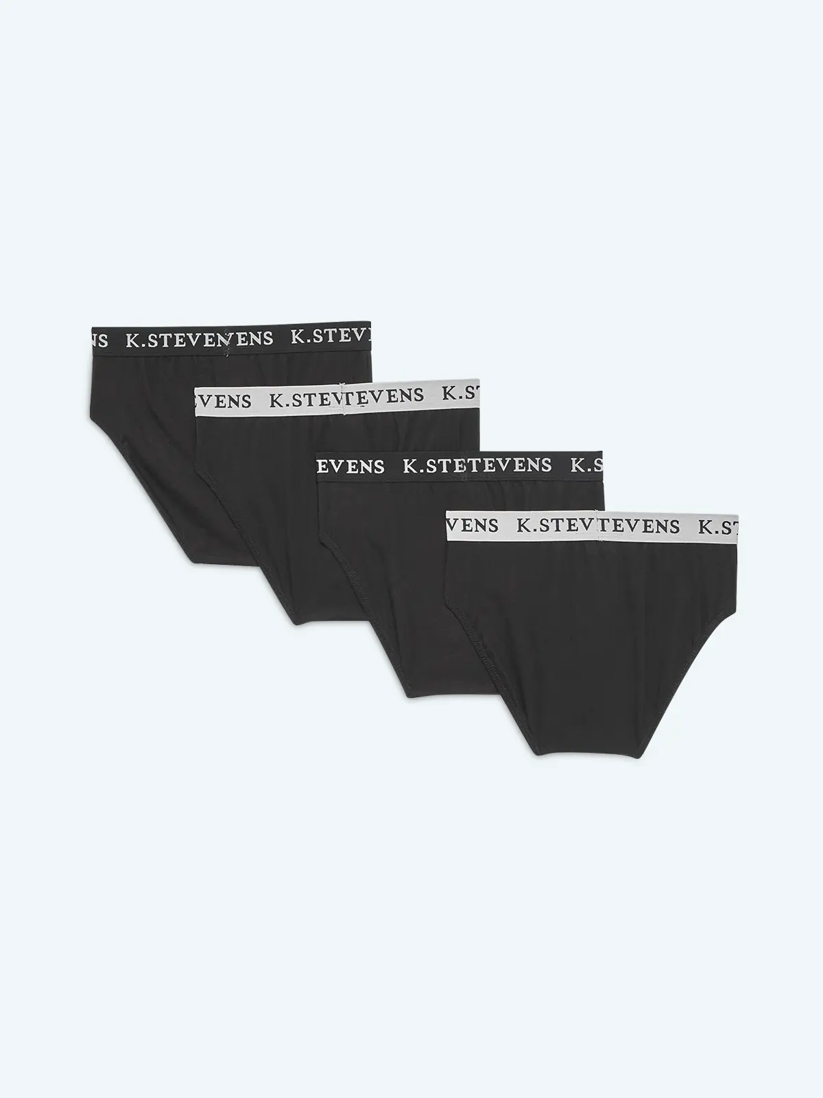 PACK X4 CALZONCILLOS HOMBRE KENNETH STEVENS SLIP SOLIDO - 2