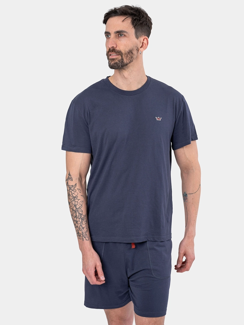 PIJAMA CORTO ALGODÓN HOMBRE PALMERS - 1