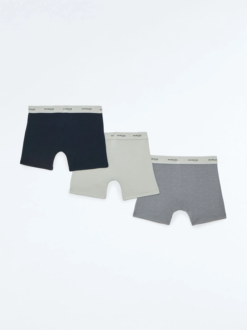 PACK X3 BÓXER HOMBRE MARQUIS GEOMÉTRICOS - 2